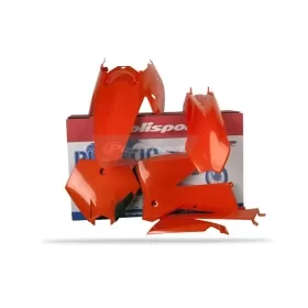 Polisport plastic kit KTM SX, SX-F, EXC, EXC-F 50/625cc 05-07 Orange