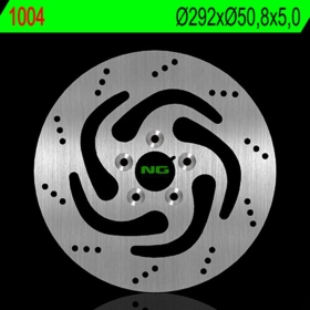 NG BRAKES 1004 fiksuotas stabdžių diskas HARLEY DAVIDSON FLHR / FLSTF / FXDWG / XLH 883-1450 85-99