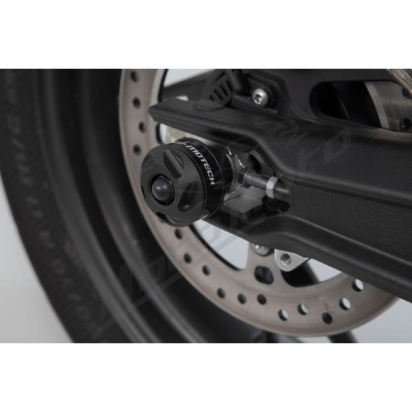 SW-MOTECH Rear Axle Slider Set Triumph Tiger 800-900 11-23
