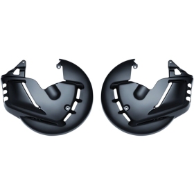 KURYAKYN Front Brake Rotor Covers Black Honda GL 1800 01-17