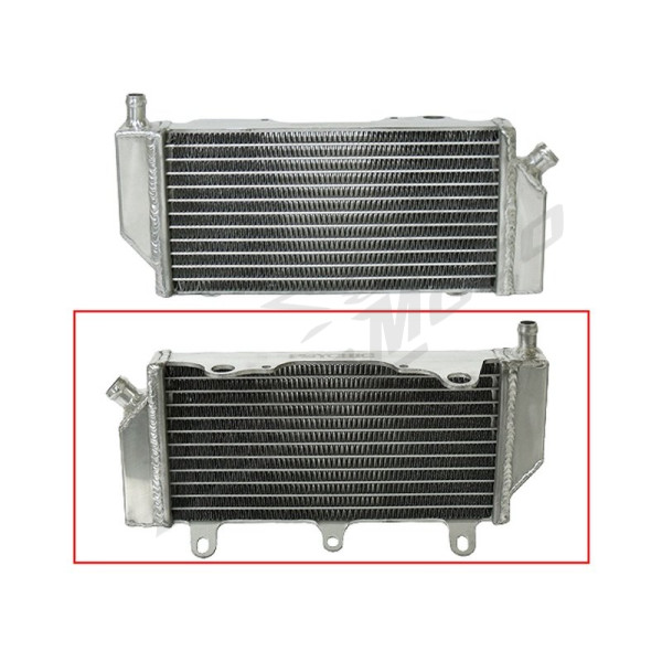 Psychic radiator reinforced with standard capacity Left Yamaha YZ-F 250-450cc 14-18