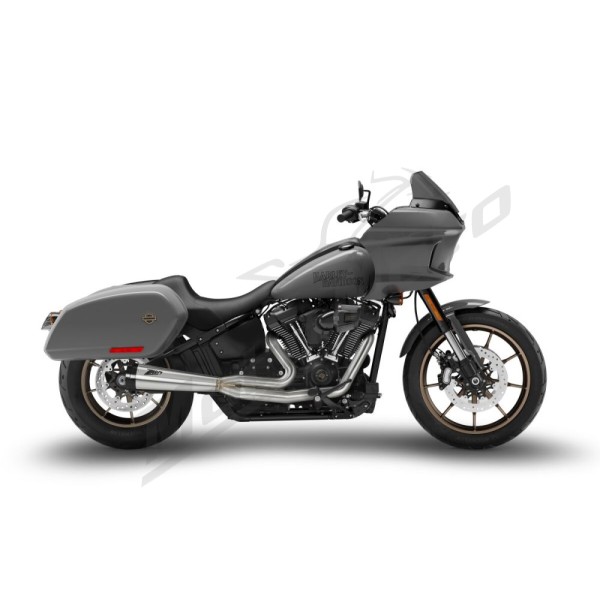 ZARD FULL KIT EXHAUST SYSTEM 2:1 Harley Davidson FXBBS / FXFB / FXFBS / FXLRS / FXLRST / FXST 1750-1923cc 18-24