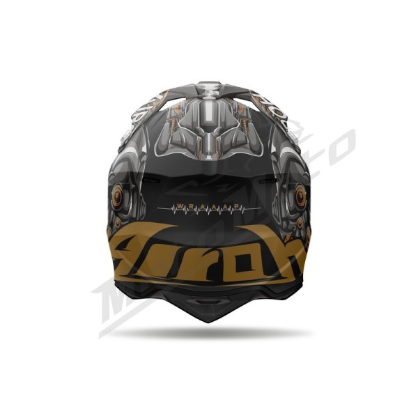 Motocross Helmet Airoh Wraaap Cyborg