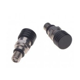 Šakės oro išleidimo vožtuvai M6x0,8mm juodas