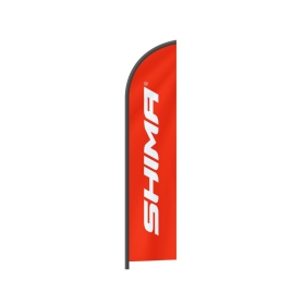 Shima "Logo" Flag Red