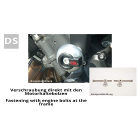 LSL apsaugų nuo smūgių montavimo rinkinys Honda CBF 600 2008-2010