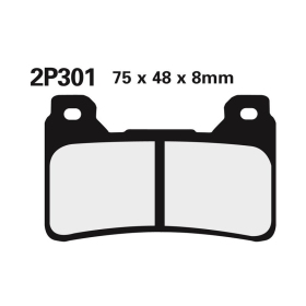NISSIN stabdžių trinkelės Honda CB / CBR / VFR 04-21