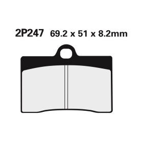 NISSIN stabdžių trinkelės Aprilia / Beta / Bimota / Cagiva / Ducati / GasGas / Gilera / Husqvarna / Italjet / KTM / Laverda / Moto Guzzi / MZ / TM Racing / Yamaha 88-14