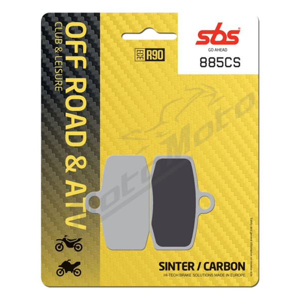 SBS CS Carbon Brake pad Husqvarna / KTM / Sherco 80-350cc 12-23