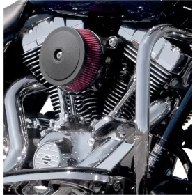 S&S CYCLE Stealth Air Cleaner Cover Harley Davidson FLD / FLDE / FLFB / FLFBS 883-1977cc 84-23