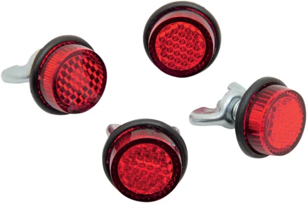 CHRIS PRODUCTS License Plate Reflectors 4pcs.