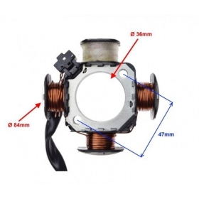 Stator ignition MORINI / APRILIA/ BENELLI/ DERBI/ ITALJET/ PEGASUS/ SUZUKI/ TGB 50cc 2T