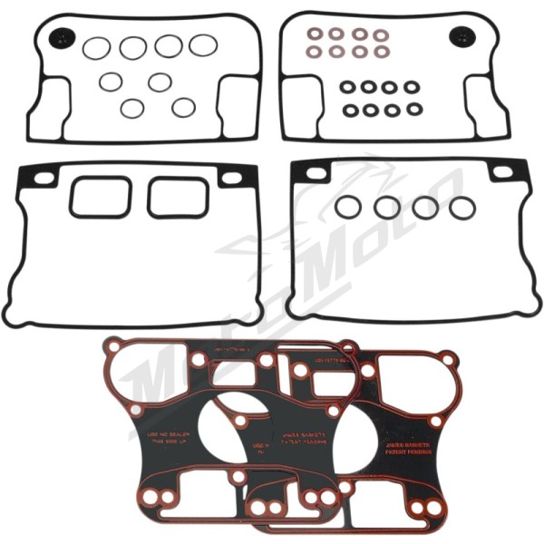 JAMES GASKET Rocker Box Gasket Kit Harley Davidson 1340-1450cc 1992-1999