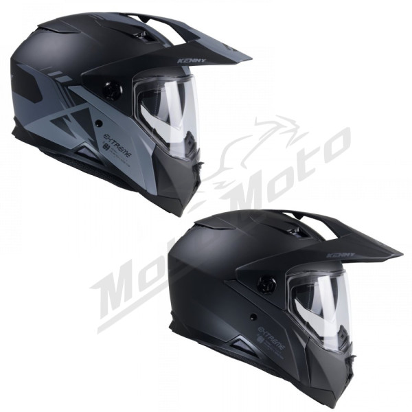 Kenny racing kask dual adventure extreme šalmas