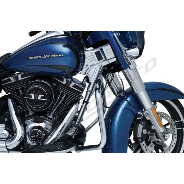 KURYAKYN Deluxe Neck Cover Kit Harley Davidson FLHC / FLTRK / FLHX / FLHR / FLHXSE 1690/1977 14-24