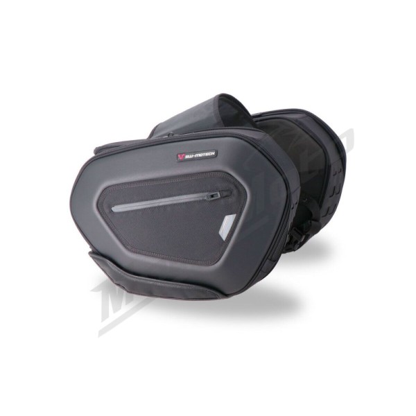 SW-MOTECH PRO BLAZE H Saddlebag Set with EDGE Protection & Heat Guard BMW S 1000 12-20