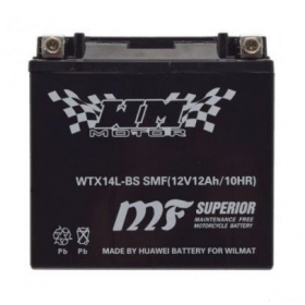 Akumuliatorius WTX14L-BS / YTX14L-BS SMF 12V / 12Ah