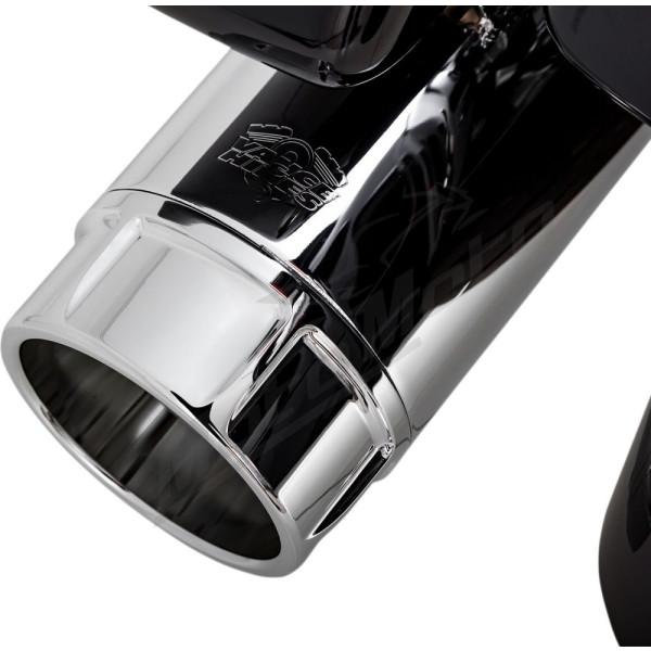 VANCE & HINES Torquer 450 Slip-On Mufflers Chrome Harley Davidson FLHR / FLHRXS / FLHTCU / FLHTKSE / FLHX / FLTRXSE 1750-1977cc 17-25