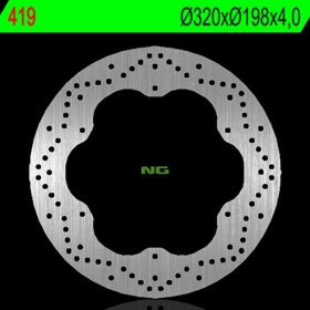 NG BRAKES Round Fixed Brake Disc Yamaha 900 S Diversion 95-02