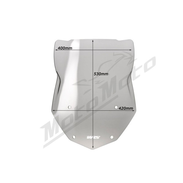 WRS BM008F TOURING Priekinis stiklas BMW R1200GS / R1250GS 13-24