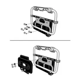 KAPPA Tool box mount kit KL3105 / KL3112