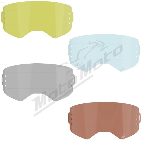 ALPINESTARS GOGGLES Supertech Wide Vision Roll-Off Goggle Lens