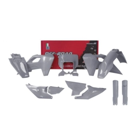 RACETECH Plastic Kit HUSQVARNA FE/TE 150/450cc 2024 Grey