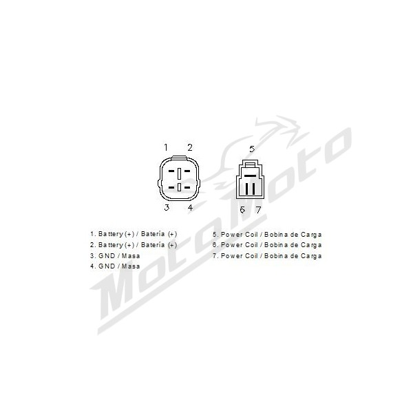 MOTOPLAT Regulator Suzuki GSX 1300 08-12
