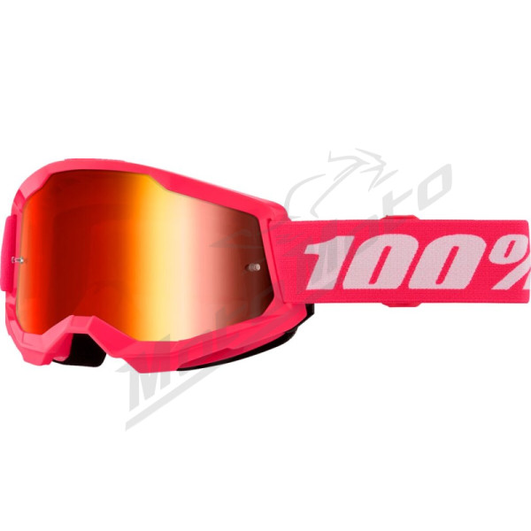 100% Strata 2 Goggle (Mirror Lens)