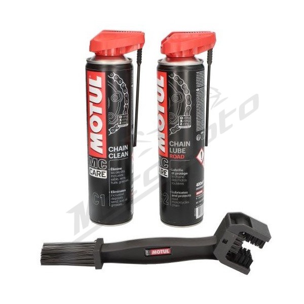 Grandinės priežiūros rinkinys MOTUL CHAIN CARE