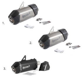 HP CORSE SPS Carbon Silencer TRIUMPH TIGER 850 / 900 2020-2024