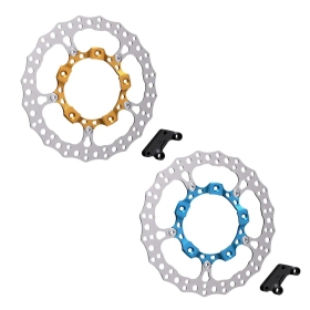 ARLEN NESS Big Brake 14" Full Floating Brake Rotor Kit Harley Davidson FLHR / FLHRXS / FLHTCU / FLHTCUTGSE 1690-1923cc 14-24
