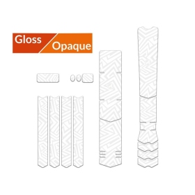 ALGIS frame protective stickers set (glossy-white lines) XL