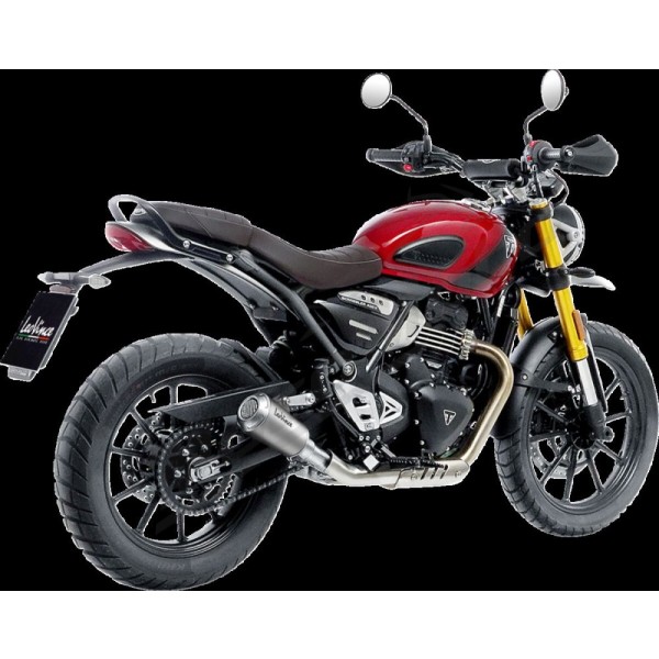 LEOVINCE LV-10 Slip-On Muffler TRIUMPH SPEED/SCRAMBLER 400 24-25