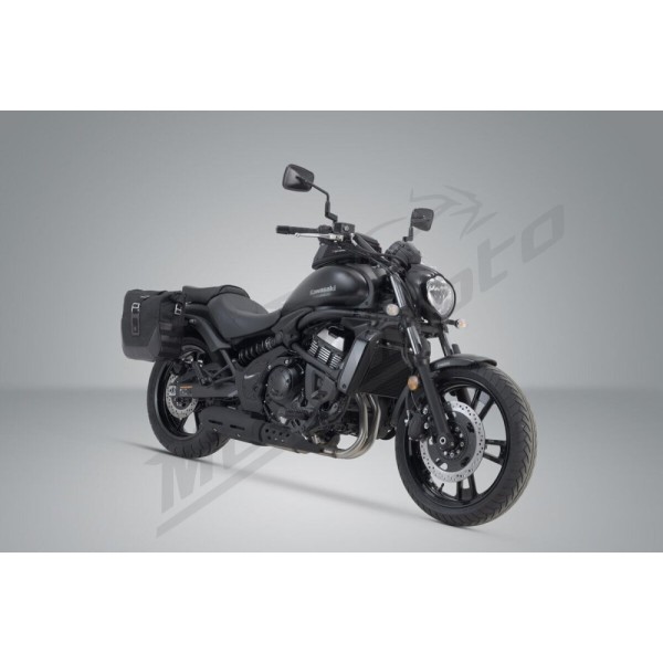 SW-MOTECH Legend Gear LC2 šoninės daiktadėžės Black Edition Kawasaki EN 650 15-24