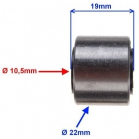 Metal / rubber bushing 22x10,5x19