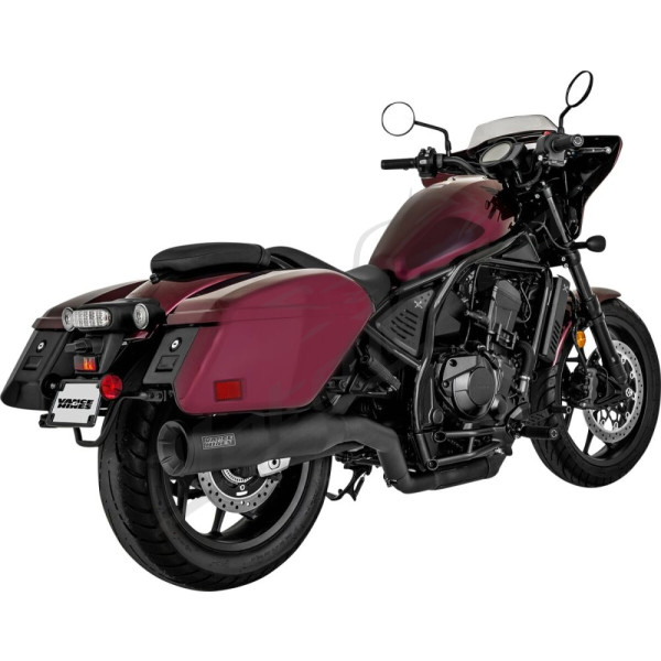VANCE & HINES Hi-Output Slip-On Muffler Black Honda CMX 1100cc 21-24