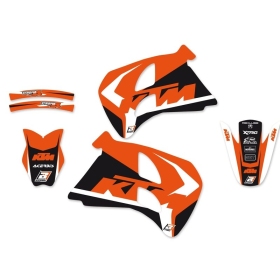 BLACKBIRD Dream Graphic 4 Grafikos rinkinys KTM EGS/EXC/LC2/MX/SX 125cc 1993-1997