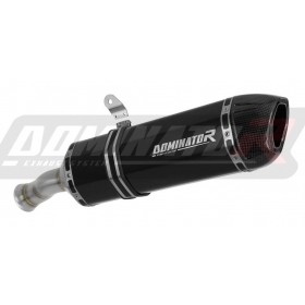 Exhaust silencer Dominator HP1 BLACK  Husqvarna 701 SM Supermoto 2021-2023 + DB KILLER