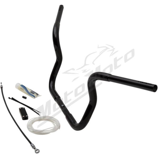 FAT BAGGERS INC. Round Top Vairo kompl. juodas 91.5x25.5cm Harley Davidson FLHT / FLHTC / FLHTK / FLHX 1584-1690 08-13