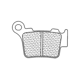 CL BRAKES 1108RX3 stabdžių trinkelės HUSQVARNA FS / SM / SMR / SMS / TE 450-630 06-24