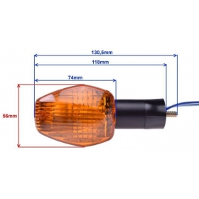 Universal turn signals 2pcs