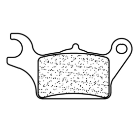CL BRAKES 3107MSC Maxi Scooter Sintered Metal Brake pads PIAGGIO ONE E+ / SUZUKI UB / TRICITY 125-300 14-24