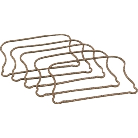 JAMES GASKET Replacement Rocker Box Cover Gaskets Harley Davidson XLH 883-1100cc 1986-1989 5pcs