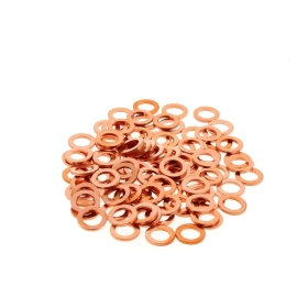MaxTuned 6x10x1,0 Copper Washers 100 pieces