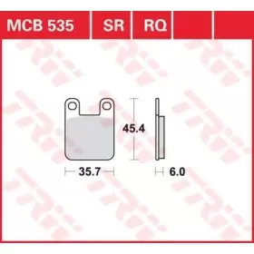 TRW All Round Sintered Metal Brake Pads Aprilia / Beta / CPI / Derbi / GasGas / Gilera / Husqvarna / Italjet / Peugeot / Rieju / Suzuki / Yamaha 50-250cc 90-20