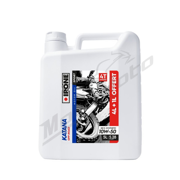 IPONE Katana Off Road Synthetic Oil 4T 10w50 5l