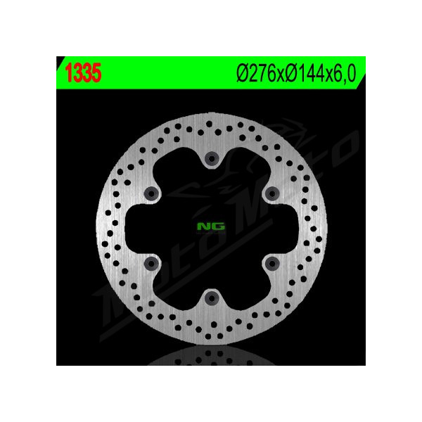 NG BRAKES Galinis fiksuotas stabdžių diskas 276mm Honda CB / CBR / CBX / FJS 400-1300cc 83-17