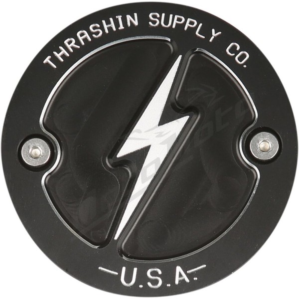 THRASHIN SUPPLY CO. Points Cover Harley Davidson FLDE / FLFB / FLFBS 1750-1977cc 17-25
