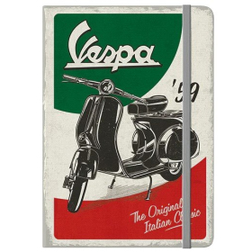 NOTE BOOK VESPA THE ITALIAN CLASSIC 15x20cm